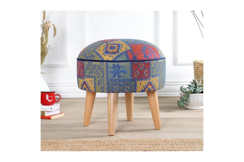 Sufian Sækkestol Outdoor 45 cm - Blå - Møbler - Stole & lænestole - Taburet & skammel - Ottoman
