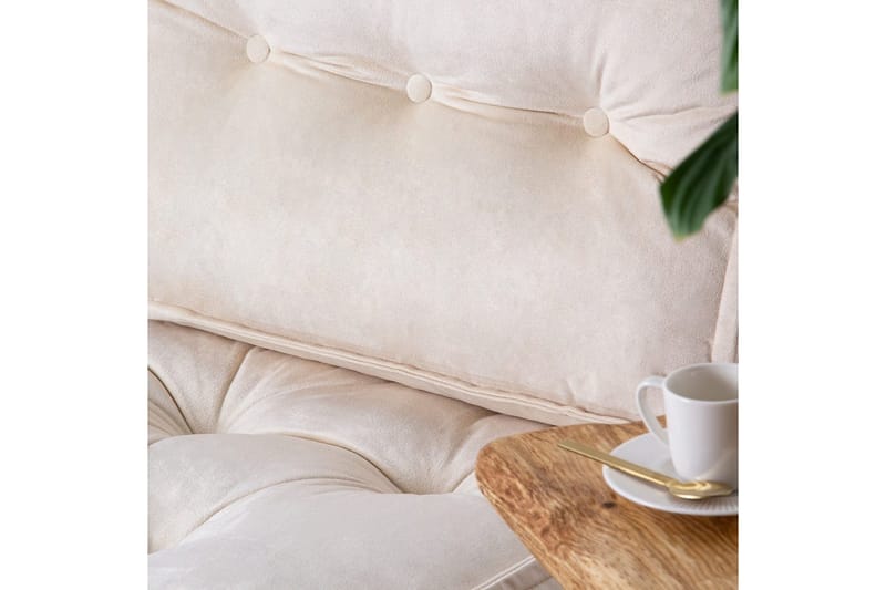 Sufian Sækkestol Outdoor 80 cm - Beige - Møbler - Stole & lænestole - Taburet & skammel - Ottoman