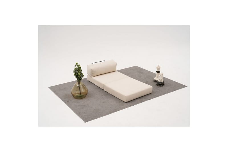 Sufian Sækkestol Outdoor 95 cm - Cremevhid - Møbler - Stole & lænestole - Taburet & skammel - Ottoman