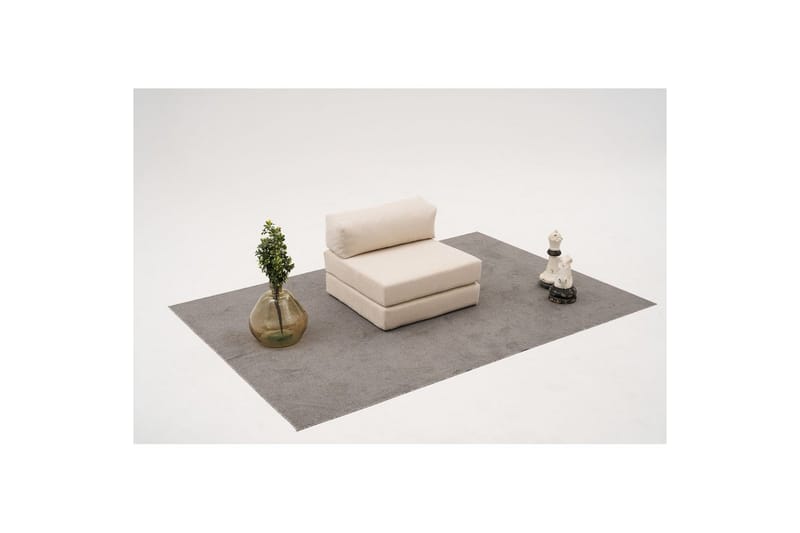 Sufian Sækkestol Outdoor 95 cm - Cremevhid - Møbler - Stole & lænestole - Taburet & skammel - Ottoman