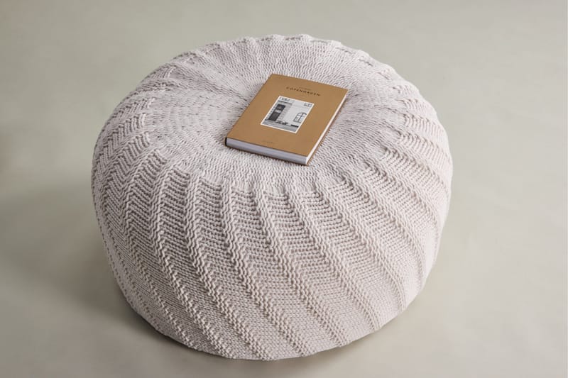 Ted Ottoman - Cream - Møbler - Stole & lænestole - Taburet & skammel - Ottoman