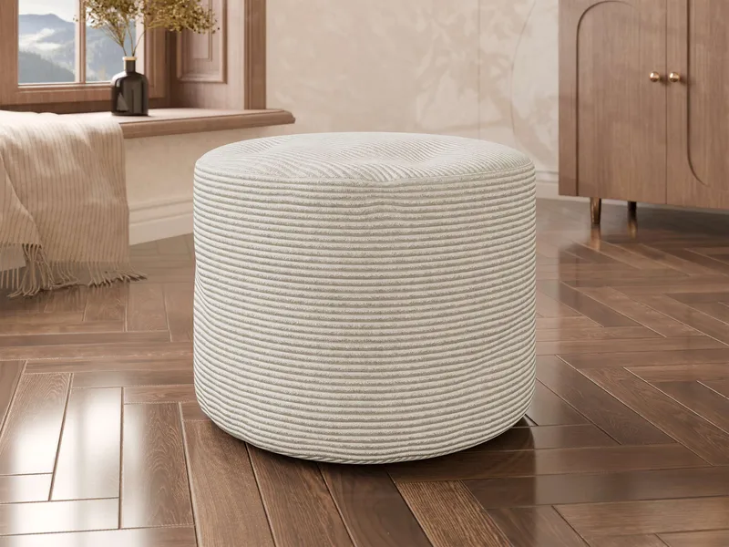 Teylor Puf 55 cm - Beige - Møbler - Stole & lænestole - Taburet & skammel - Ottoman