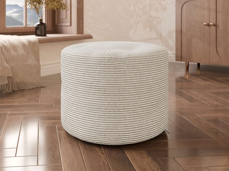 Teylor Puf 55 cm - Beige - Møbler - Stole & lænestole - Taburet & skammel - Ottoman