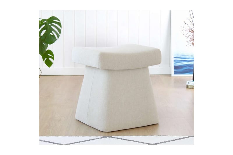 Thyrosin Sækkestol Utomhus 38 cm - Creme - Møbler - Stole & lænestole - Taburet & skammel - Ottoman