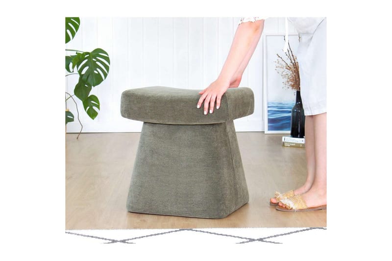 Thyrosin Sækkestol Utomhus 38 cm - Grøn - Møbler - Stole & lænestole - Taburet & skammel - Ottoman