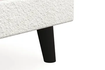 Trend Lyx Fodskammel - Hvid - Møbler - Stole & lænestole - Taburet & skammel - Puf