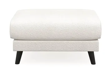 Trend Lyx Fodskammel - Hvid - Møbler - Stole & lænestole - Taburet & skammel - Puf