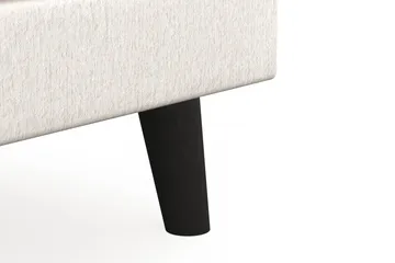 Trend Lyx Fodskammel - Hvid - Møbler - Stole & lænestole - Taburet & skammel - Puf