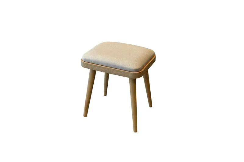 Valsot Puf 40 cm - Eg/Creme - Møbler - Stole & lænestole - Taburet & skammel - Ottoman