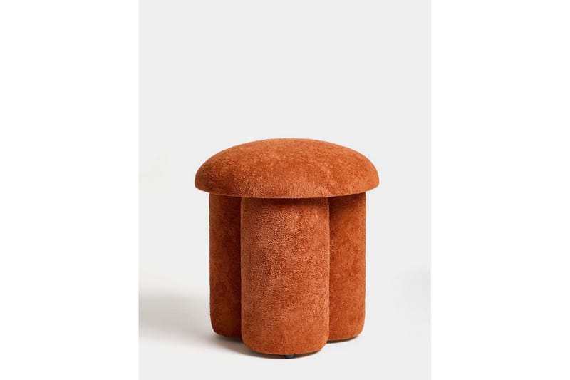 Vynor Fodskammel 45 cm - Orange - Møbler - Stole & lænestole - Taburet & skammel - Puf