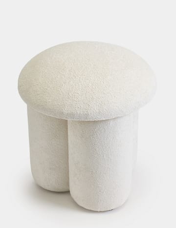 Vynor siddepuf 45 cm rund - Hvid - Møbler - Stole & lænestole - Taburet & skammel - Ottoman
