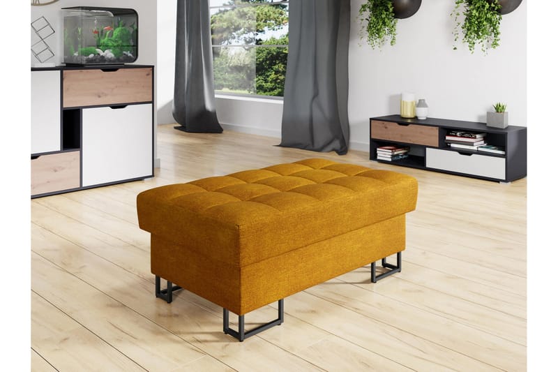 Warwick Puf - Orange - Møbler - Stole & lænestole - Taburet & skammel - Ottoman