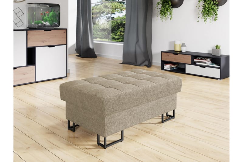 Warwick Puf - Beige - Møbler - Stole & lænestole - Taburet & skammel - Ottoman