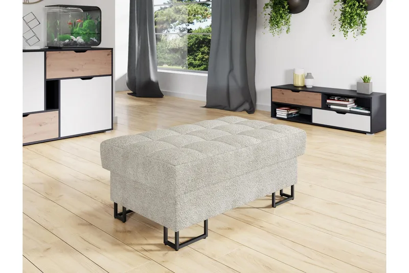 Warwick Puf - Beige - Møbler - Stole & lænestole - Taburet & skammel - Ottoman