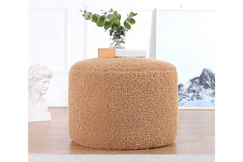 Whitman Siddepuf 54 cm - Brun - Møbler - Stole & lænestole - Taburet & skammel - Ottoman