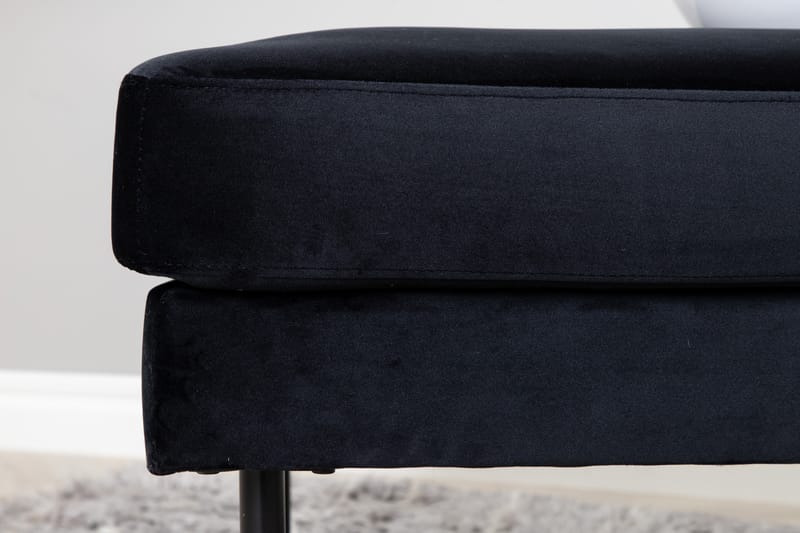 Zoom Ottoman - Sort - Møbler - Stole & lænestole - Taburet & skammel - Ottoman