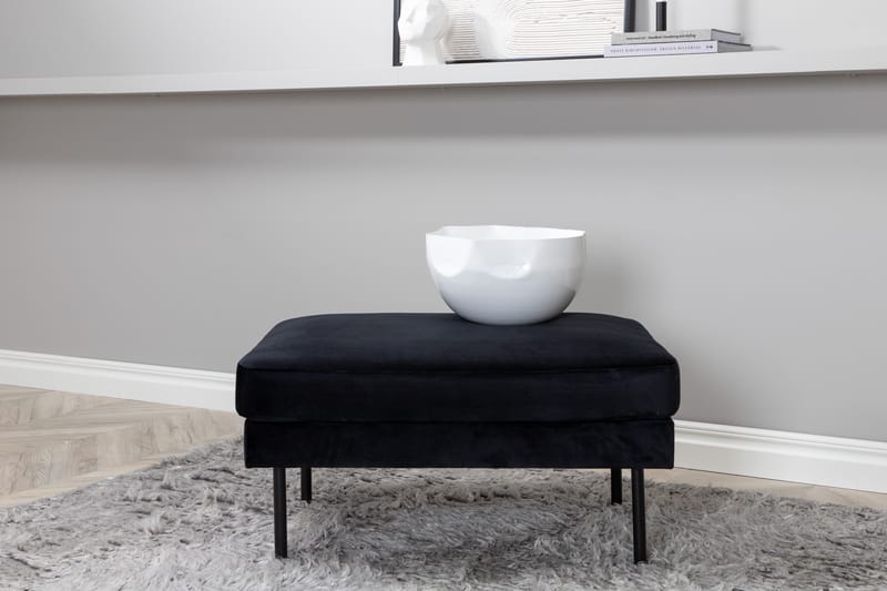 Zoom Ottoman - Sort - Møbler - Stole & lænestole - Taburet & skammel - Ottoman