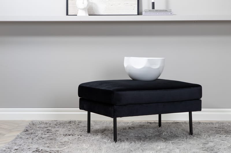 Zoom Ottoman - Sort - Møbler - Stole & lænestole - Taburet & skammel - Ottoman
