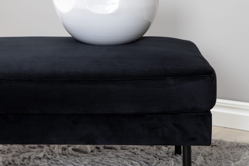 Zoom Ottoman - Sort - Møbler - Stole & l�ænestole - Taburet & skammel - Ottoman