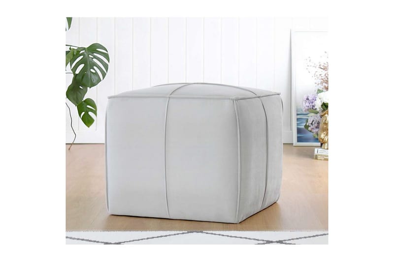 Zyra Sækkestol Utomhus 52 cm - Grå - Møbler - Stole & lænestole - Taburet & skammel - Ottoman