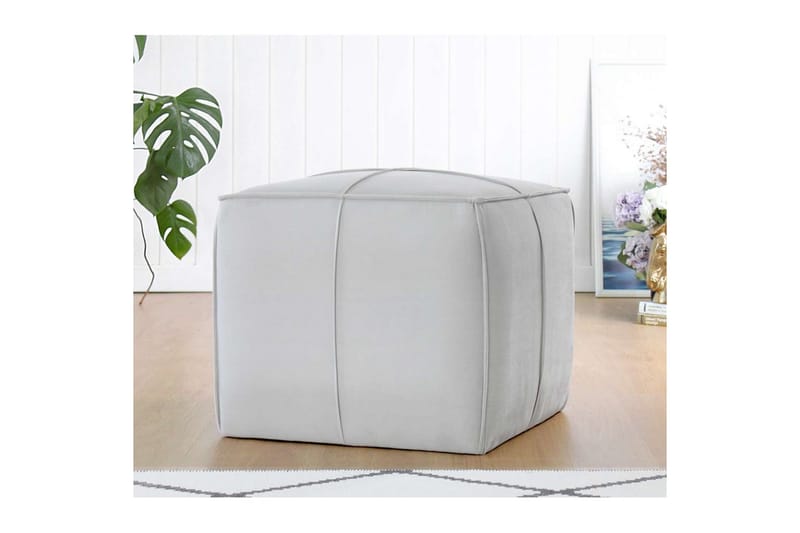 Zyra Sækkestol Utomhus 52 cm - Grå - Møbler - Stole & lænestole - Taburet & skammel - Ottoman