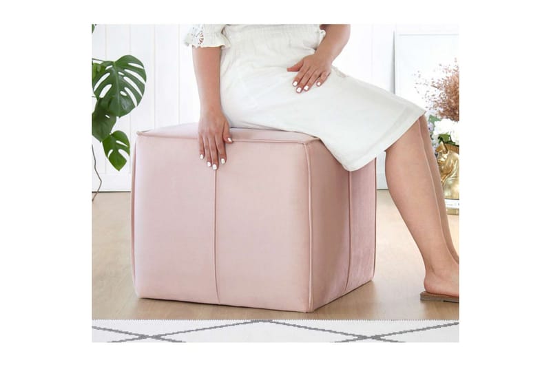 Zyra Sækkestol Utomhus 52 cm - Rosa - Møbler - Stole & lænestole - Taburet & skammel - Ottoman