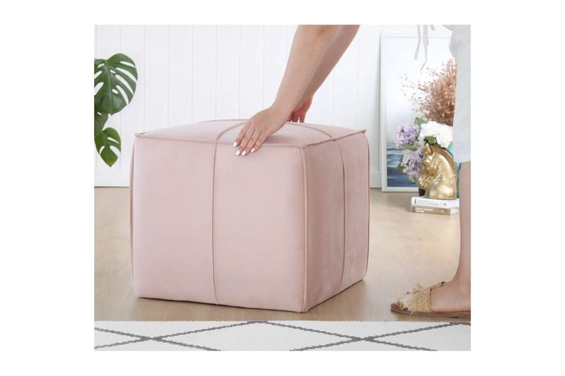 Zyra Sækkestol Utomhus 52 cm - Rosa - Møbler - Stole & lænestole - Taburet & skammel - Ottoman