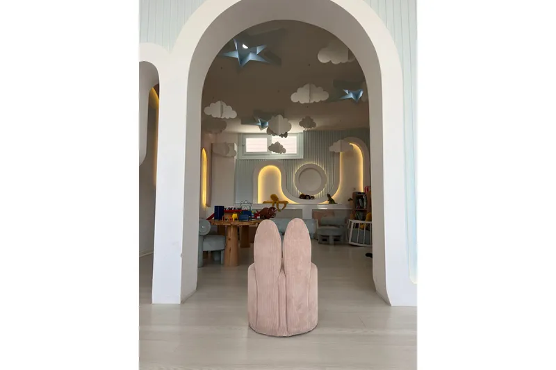 Tavsan Lænestol - Rosa - Møbler - B ørnemøbler - Børnestol - Børne lænestol