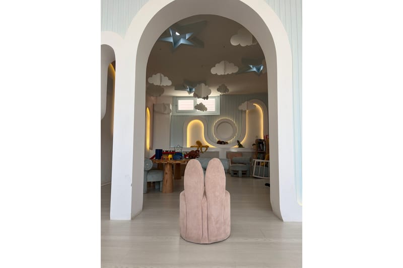 Tavsan Lænestol - Rosa - Møbler - Børnemøbler - Børnestol - Børne lænestol