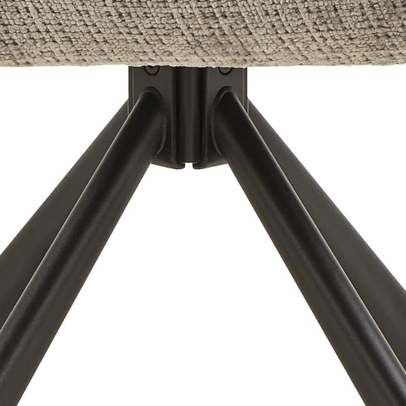 Torrelon spisebordsstol med armlæn - Grå - Møbler - Stole & lænestole - Spisebordsstole & køkkenstole