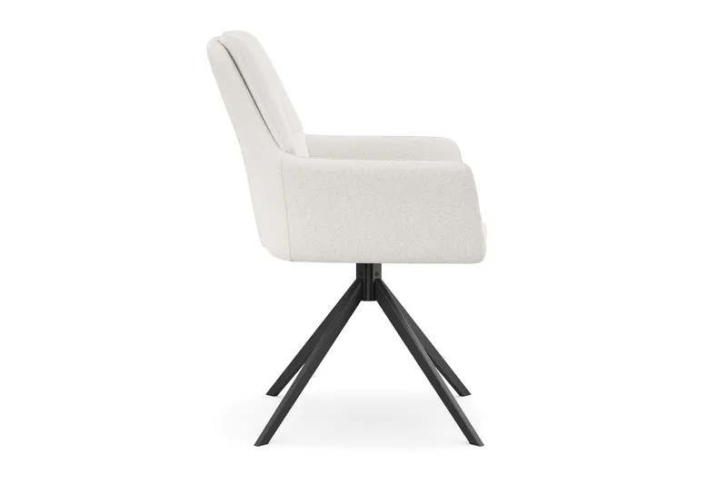 Torsby Drejestol - Lys beige - Møbler - Stole & lænestole - Spisebordsstole & køkkenstole