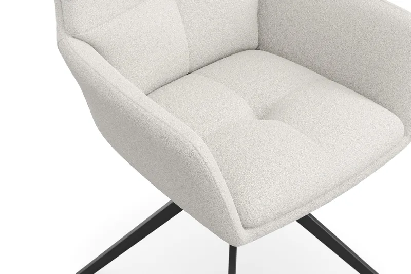 Torsby Drejestol - Lys beige - Møbler - Stole & lænestole - Spisebordsstole & køkkenstole