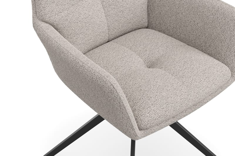 Torsby Drejestol - Mørk beige - Møbler - Stole & lænestole - Spisebordsstole & køkkenstole