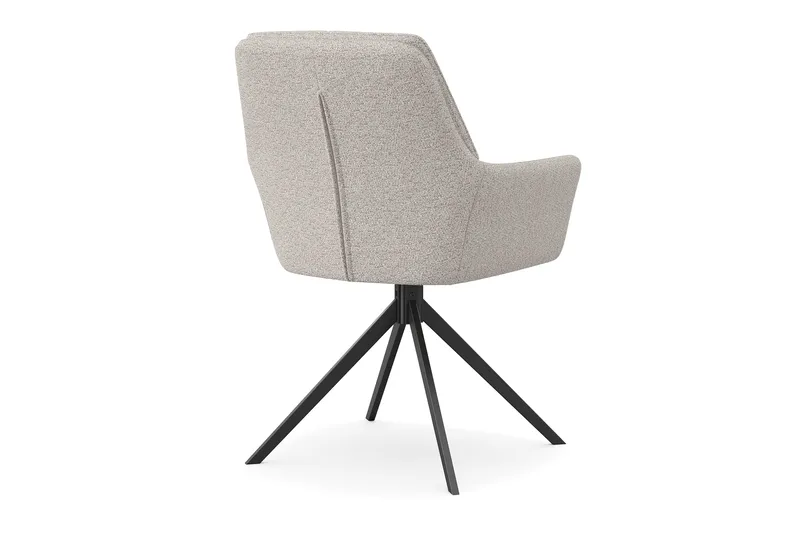 Torsby Drejestol - Mørk beige - Møbler - Stole & lænestole - Spisebordsstole & køkkenstole