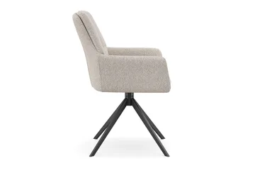 Torsby Drejestol - Mørk beige - Møbler - Stole & lænestole - Spisebordsstole & køkkenstole