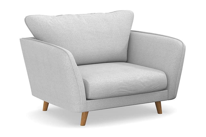 Trend Lyx Lænestol - Lysegrå - Møbler - Stole & lænestole - Lænestole