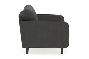 Trend Lyx Lænestol - Mørkegrå - Møbler - Stole & lænestole - Lænestole
