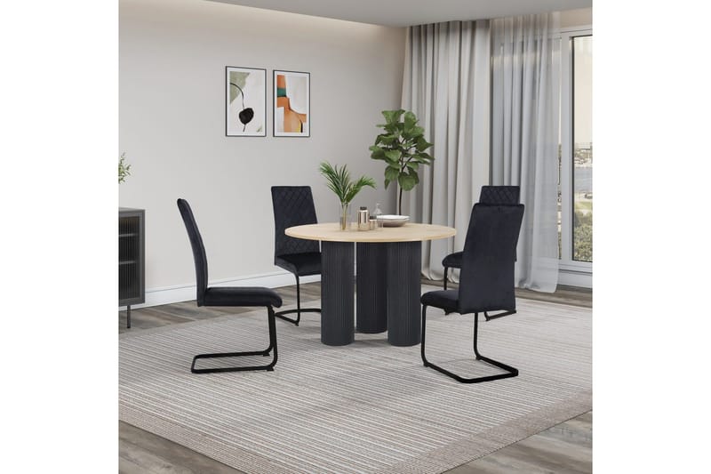 Valbourg Spisestol - Sort - Møbler - Stole & lænestole - Spisebordsstole & køkkenstole