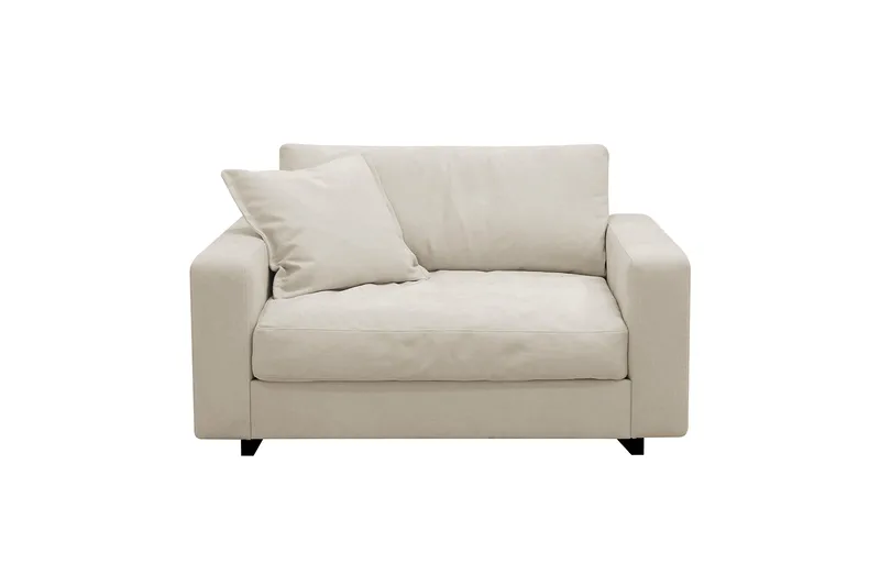 Valencia ekstra dyb lænestol i chenille, Beige