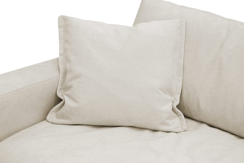 Valencia Ekstra Dyb Lænestol i Chenille - Beige - Møbler - Stole & lænestole - Lænestole