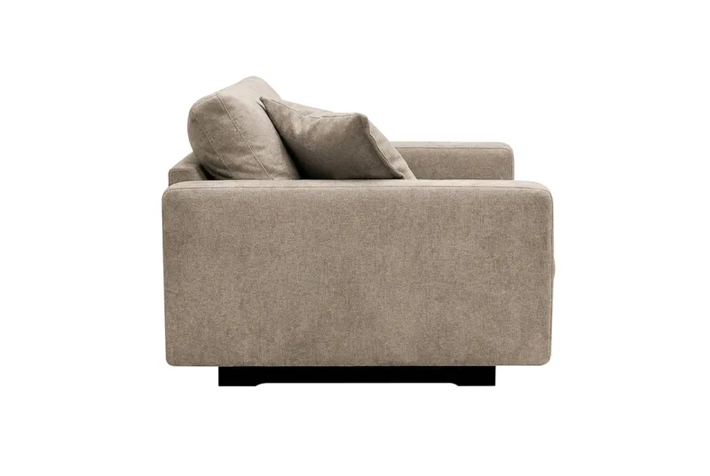 Valencia Ekstra Dyb Lænestol i Chenille - Brun - Møbler - Stole & lænestole - Lænestole