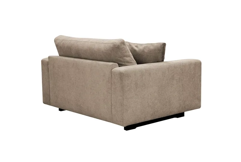 Valencia Ekstra Dyb Lænestol i Chenille - Brun - Møbler - Stole & lænestole - Lænestole