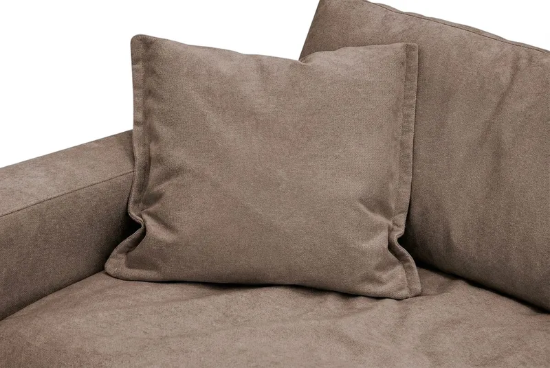 Valencia ekstra dyb lænestol i chenille - Mørkebrun - Møbler - Stole & lænestole - Lænestole