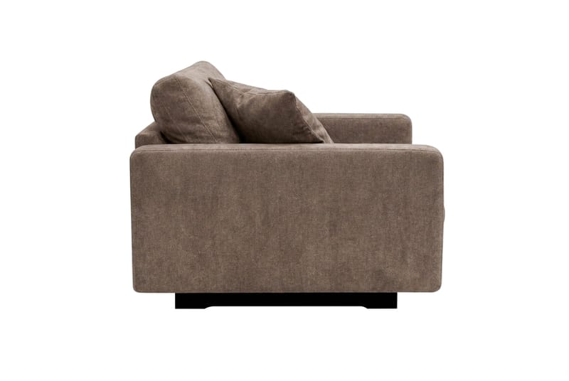 Valencia Ekstra Dyb Lænestol i Chenille - Mørkebrun - Møbler - Stole & lænestole - Lænestole