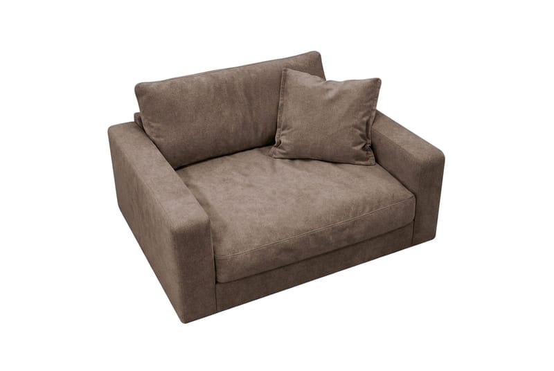 Valencia Ekstra Dyb Lænestol i Chenille - Mørkebrun - Møbler - Stole & lænestole - Lænestole