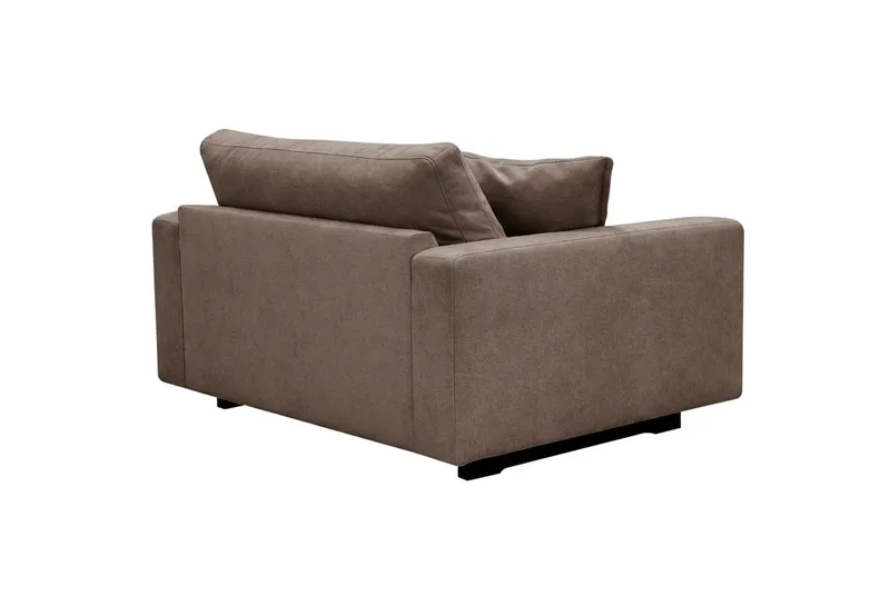 Valencia ekstra dyb lænestol i chenille - Mørkebrun - Møbler - Stole & lænestole - Lænestole