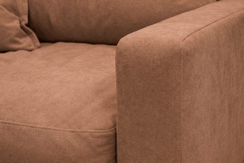 Valencia ekstra dyb lænestol i chenille - Rustrødbrun - Møbler - Stole & lænestole - Lænestole