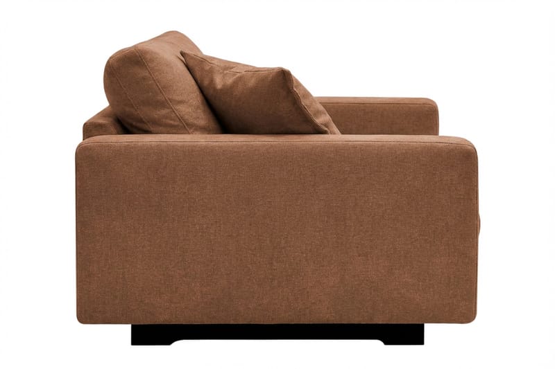 Valencia ekstra dyb lænestol i chenille - Rustrødbrun - Møbler - Stole & lænestole - Lænestole