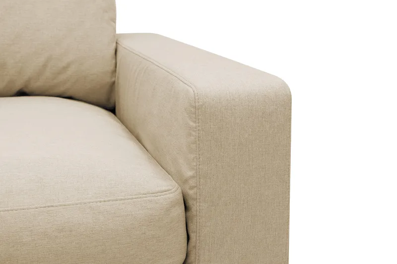 Valencia ekstra dyb lænestol med aftageligt og vaskbart betræk - Beige - Møbler - Stole & lænestole - Lænestole