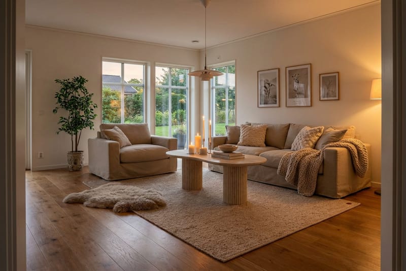 Valencia ekstra dyb lænestol med aftageligt og vaskbart betræk - Beige - Møbler - Stole & lænestole - Lænestole